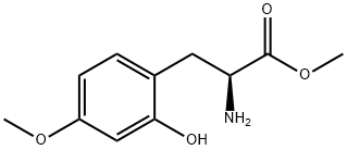 METHYL (2S)-2-AMINO-3-(2-HYDROXY-4-METHOXYPHENYL)PROPANOATE 结构式