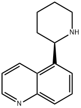 5-[(2R)-piperidin-2-yl]quinoline 结构式