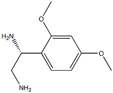 (1R)-1-(2,4-DIMETHOXYPHENYL)ETHANE-1,2-DIAMINE 结构式
