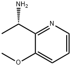 (1S)-1-(3-METHOXY(2-PYRIDYL))ETHYLAMINE 结构式