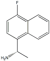 (1S)-1-(4-FLUORONAPHTHYL)ETHYLAMINE 结构式