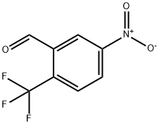 5-硝基-2-(三氟甲基)苯甲醛 结构式