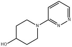 1-(哒嗪-3-基)哌啶-4-醇 结构式