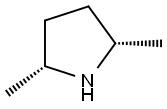 (2R,5S)-2,5-dimethylpyrrolidine 结构式