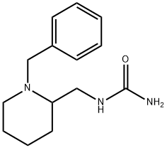 [(1-benzylpiperidin-2-yl)methyl]urea 结构式