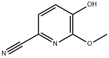 5-Hydroxy-6-Methoxypicolinonitrile 结构式