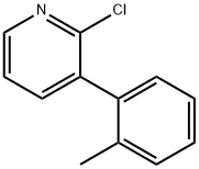 2-Chloro-3-(2-tolyl)pyridine 结构式