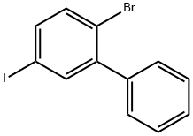2-溴-5-碘联苯 结构式
