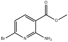 2-氨基-6-溴烟酸甲酯 结构式