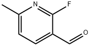 2-氟-6-甲基烟醛 结构式