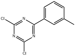 2,4-Dichloro-6-(3-tolyl)-1,3,5-triazine 结构式