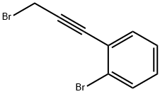 1-溴-3-(2-溴苯基)-2-丙炔 结构式