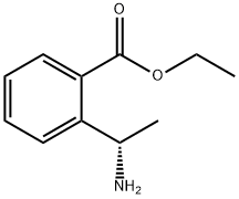 Benzoic acid, 2-[(1S)-1-aminoethyl]-, ethyl ester 结构式