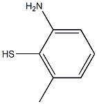 2-氨基-6-甲基苯硫酚 结构式