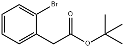 tert-butyl 2-(2-bromophenyl)acetate 结构式