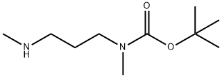 tert-butyl methyl(3-(methylamino)propyl)carbamate 结构式