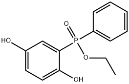 2,5-二羟基苯基-乙基苯基次膦酸酯 结构式