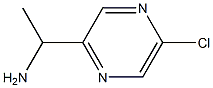 1-(5-chloropyrazin-2-yl)ethan-1-amine 结构式