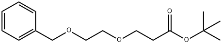 苄基-二聚乙二醇-叔丁酯 结构式