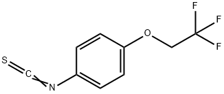 1-isothiocyanato-4-(2,2,2-trifluoroethoxy)benzene 结构式