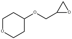 4-(oxiran-2-ylmethoxy)oxane 结构式