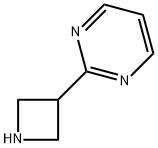 2-(azetidin-3-yl)pyrimidine 结构式