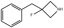 3-benzyl-3-fluoroazetidine 结构式