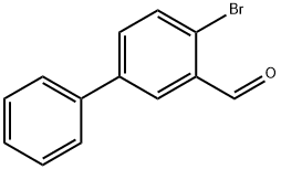 4-bromo-[1,1'-biphenyl]-3-carbaldehyde 结构式