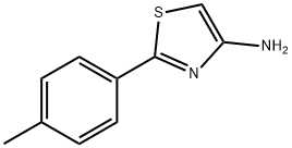 4-Amino-2-(4-tolyl)thiazole 结构式