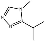 4-methyl-3-(propan-2-yl)-4H-1,2,4-triazole 结构式