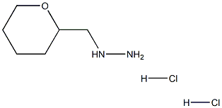 (噁烷-2-基)甲基]肼二盐酸 结构式