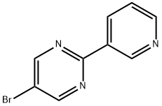 5-溴-2-(吡啶-3-基)嘧啶 结构式