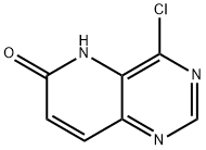 4-chloro-5H,6H-pyrido[3,2-d]pyrimidin-6-one 结构式