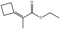 2-环丁基亚基丙酸乙酯 结构式