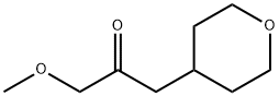 1-甲氧基-3-(氧杂环己烷-4-基)丙-2-酮 结构式