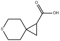 6-硫杂螺[2.5]辛烷-1-羧酸 结构式