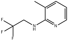 3-甲基-N-(2,2,2-三氟乙基)吡啶-2-胺 结构式