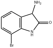3-Amino-7-bromoindolin-2-one 结构式