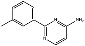 4-Amino-2-(3-tolyl)pyrimidine 结构式