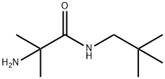 2-氨基-N-(2,2-二甲基丙基)-2-甲基丙酰胺 结构式