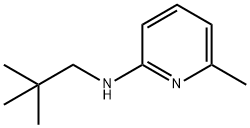 N-(2,2-二甲基丙基)-6-甲基吡啶-2-胺 结构式