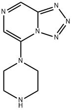 1-{[1,2,3,4]四唑并[1,5-A]吡嗪-5-基}哌嗪 结构式