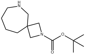 tert-butyl 2,6-diazaspiro[3.6]decane-2-carboxylate 结构式