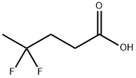 4,4-二氟戊酸 结构式
