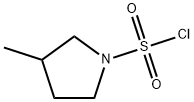 3-methylpyrrolidine-1-sulfonyl chloride 结构式