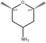 (2R,6S)-2,6-dimethyltetrahydro-2H-pyran-4-amine 结构式