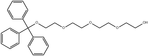 四甘醇单三苯甲基醚 结构式