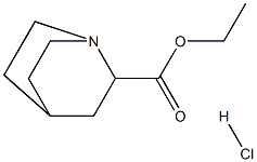ethyl quinuclidine-2-carboxylate HCL 结构式