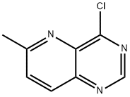 4-氯-6-甲基吡啶并[3,2-D]嘧啶 结构式