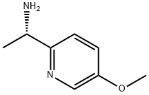 (R)-1-(5-甲氧基-吡啶-2-基)-乙胺 结构式